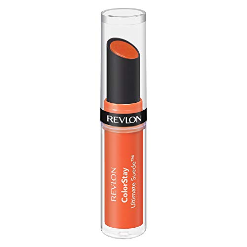 REVLON ColorStay Ultimate Suede Lipstick, Longwear Soft, UltraHydrating HighImpact Lip Color, Formulated with Vitamin E, Couture (075), 0.09 oz