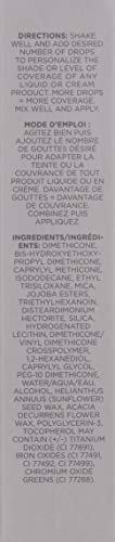 COVER FX Custom Cover Drops, Multi-Use Shade-Adjusting Liquid Foundation and Concealer Makeup - P Deep 5