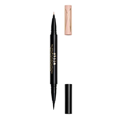 Stila Stay All Day Dual Ended Liquid Eye Liner Original & Micro Tip Intense Black & Kitten