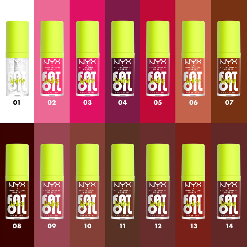 NYX Professional Makeup Fat Oil Lip Drip Hydrating Lip Gloss, Follow Back