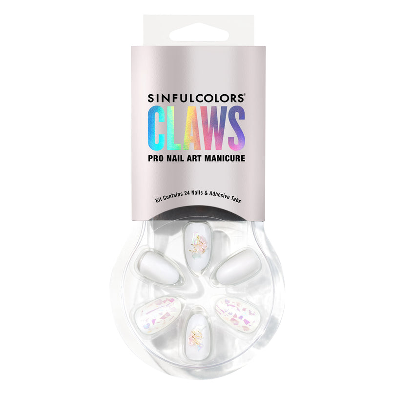 Sinful Colors Boss Up Claws, Press On Nails with Trendy Nail Art Designs, H.B.I.C.