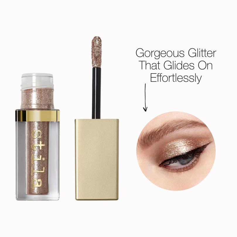 Stila Glisten & Glow Liquid Eye Shadow, Kitten Karma 0.15 oz