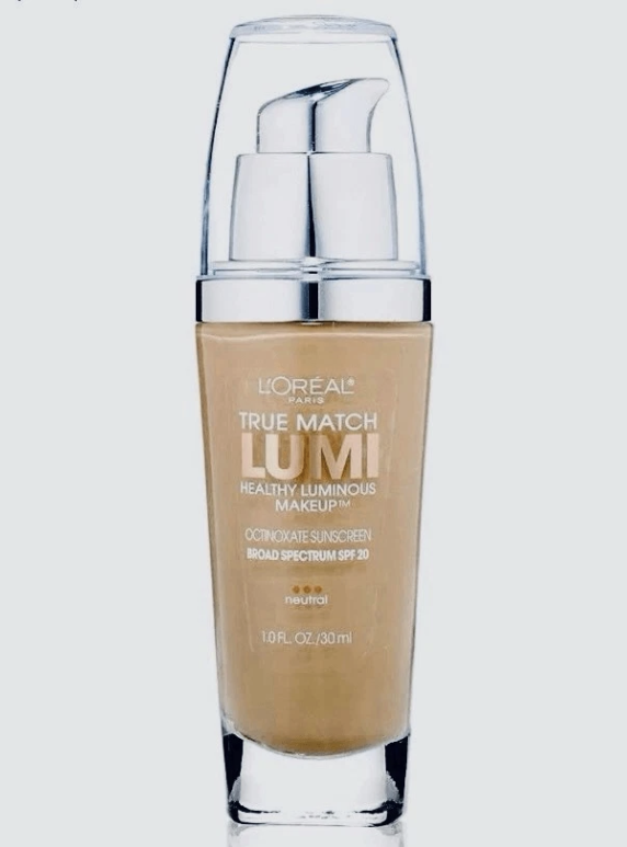 L'Oreal True Match Lumi Healthy Luminous Makeup, Natural Buff [N3], 1 oz (Pack of 2)