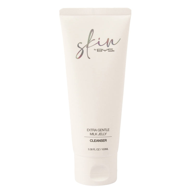 BYS Extra Clean Milk Jelly Cleanser Facial Cleanser Brighter Complexion All Skin Types Gentle Hydration Improves Skin Supports Anti-Aging 3.38 oz