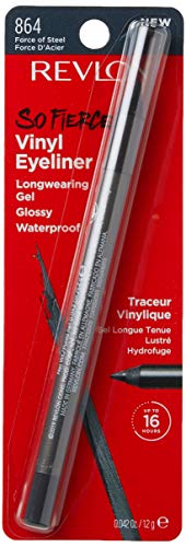REVLON So Fierce Vinyl Eyeliner, Force of Steel, 0.042 Ounce