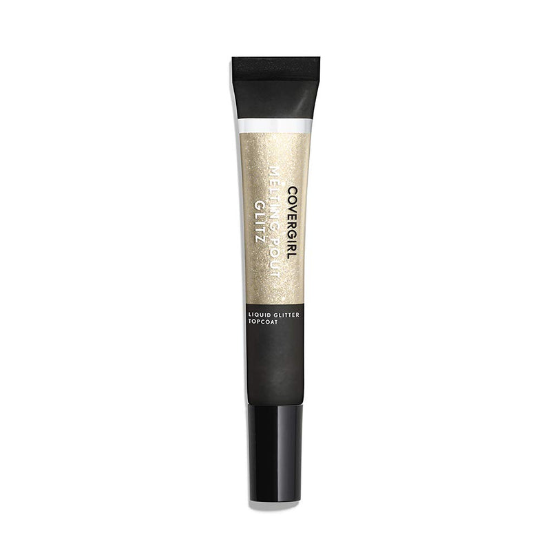 Covergirl Melting Pout Glitz Liquid Glitter Topcoat 400 Golden Girl 0.27 Oz (packaging may vary)