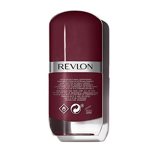 REVLON Ultra HD Snap Nail Color, Natural Rich Glossy Polish, 100% Vegan Formula, No Base or Top Coat Needed, 024 So Shady, 0.27 fl oz