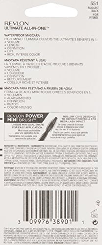 Revlon Ultimate All In One Waterproof Mascara 551 Blackest Black
