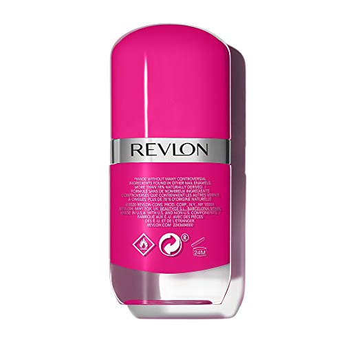 REVLON Ultra HD Snap Nail Color, Natural Rich Glossy Polish, 100% Vegan Formula, No Base or Top Coat Needed, 028 Rule the World, 0.27 fl oz