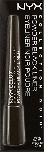 NYX Professional Makeup Collection Noir Powder Eye Liner - Black (BEL 07)