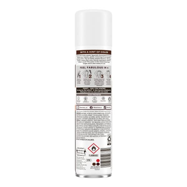 Batiste Shampoo Dry Divine Dark 6.73 Ounce (199ml) (6 Pack)
