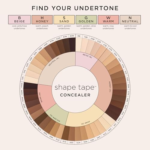 tarte shape tape full-coverage concealer - 35N medium (medium skin with a balance of warm & cool undertones) - travel size