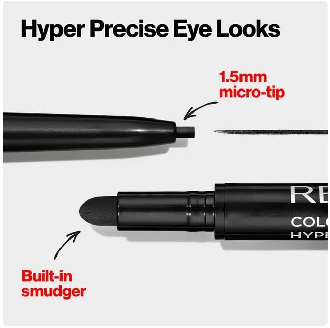 Revlon Colorstay Micro Hyper Precise Gel Eyeliner with Smudger - 217 Navy