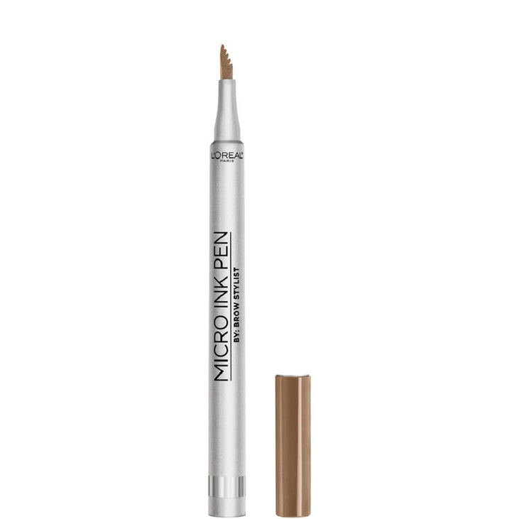 L'Oreal Paris Micro Ink Pen by Brow Stylist, Longwear Brow Tint - 633 Dark Blonde, 0.033 fl oz.