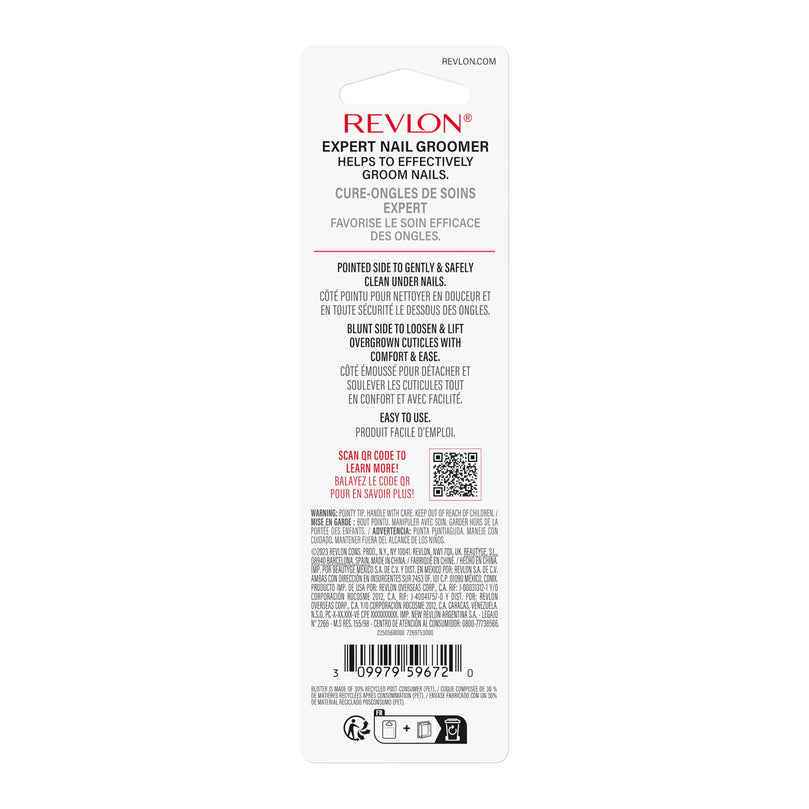 Revlon Stainless Steel Dual Ended Nail Groomer 59672