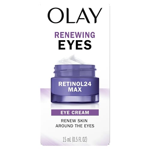 Olay Retinol 24 MAX Night Eye Cream, All Skin Types, 0.5 oz