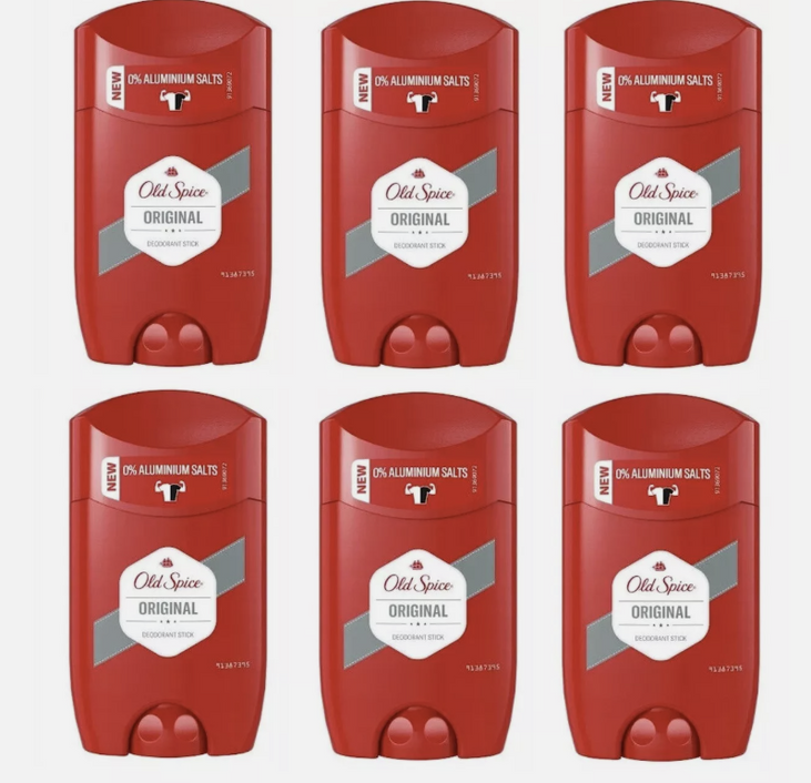 Proctor & Gamble Old Spice Original Deodorant Stick 50Ml Pack Of 6