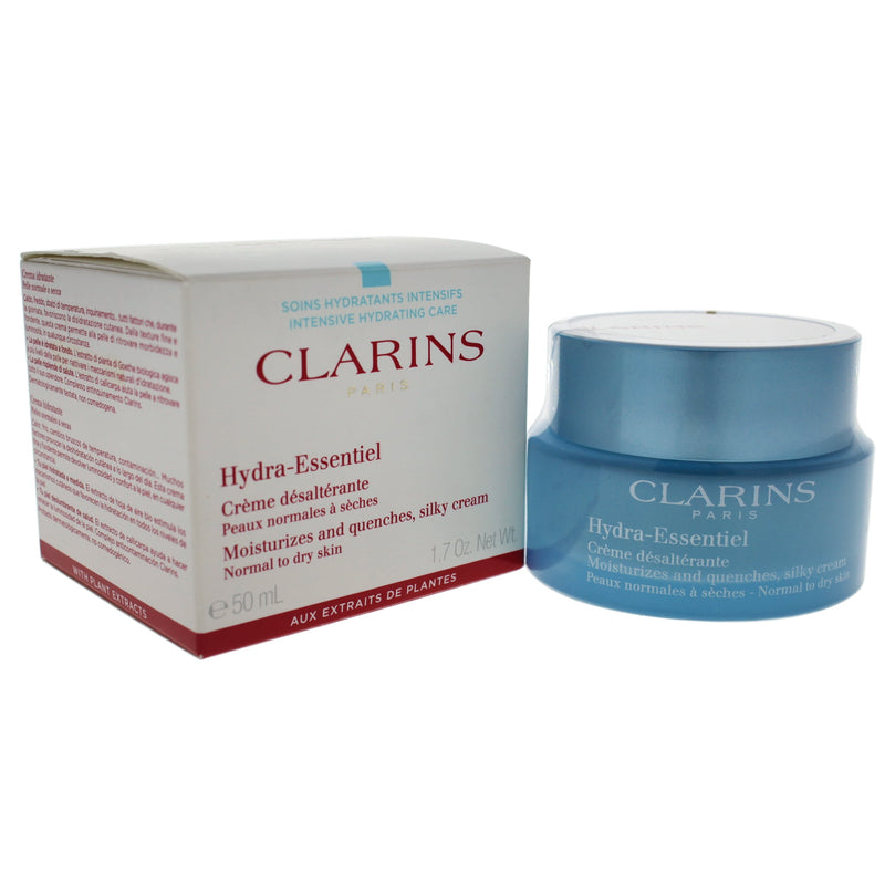 Clarins Hydra-Essentiel Silky Cream Normal to Dry Skin 1.7 Oz ($48 Value)