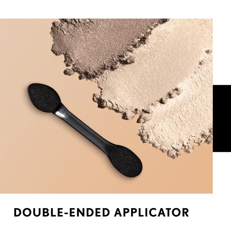 COVERGIRL - Eye Enhancers 3-Kit Eyeshadow, silky, sheer formula, double ended applicator, 100% Cruelty-free