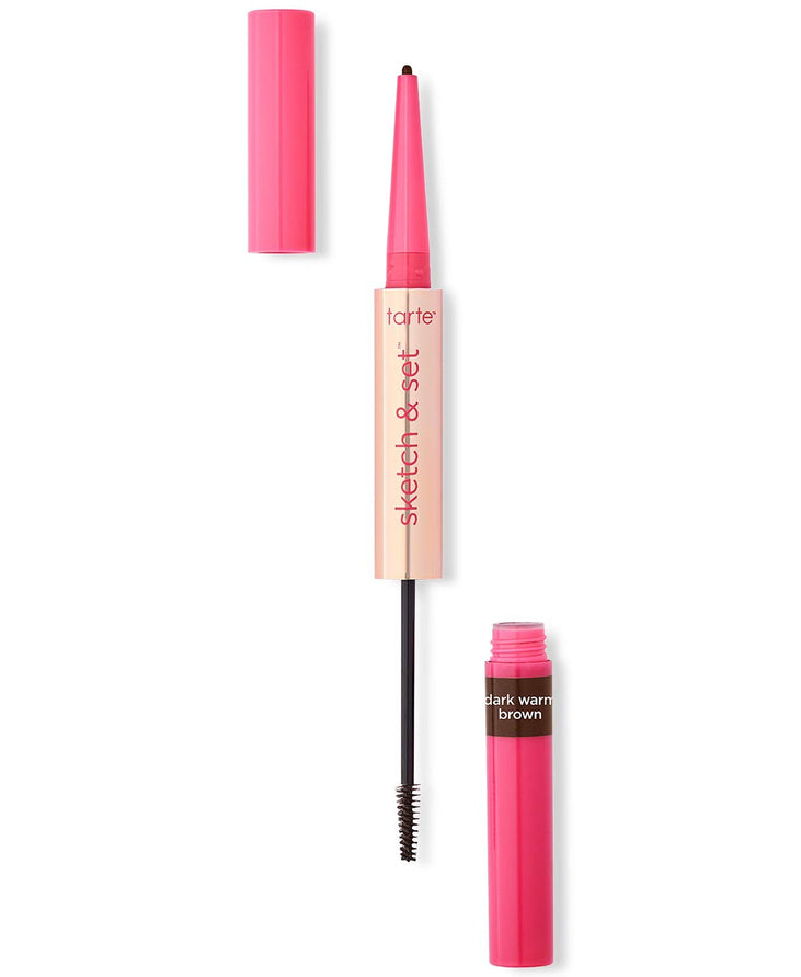 Tarte Big Ego Sketch & Set Brow Pencil & Tinted Gel Medium Brown