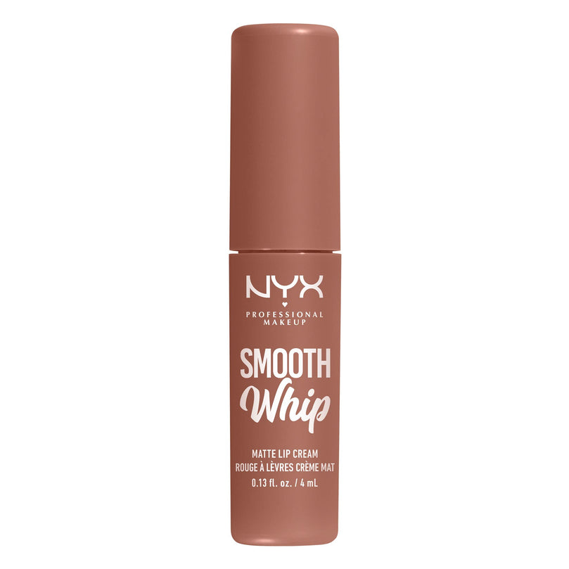 NYX Professional Makeup Smooth Whip Matte Lip Cream, Long Lasting Liquid Lipstick, Pancake Stacks