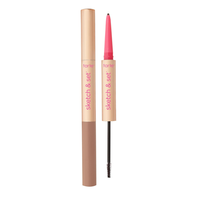 tarte big ego sketch and set brow pencil and tinted gel - ash blonde - full size