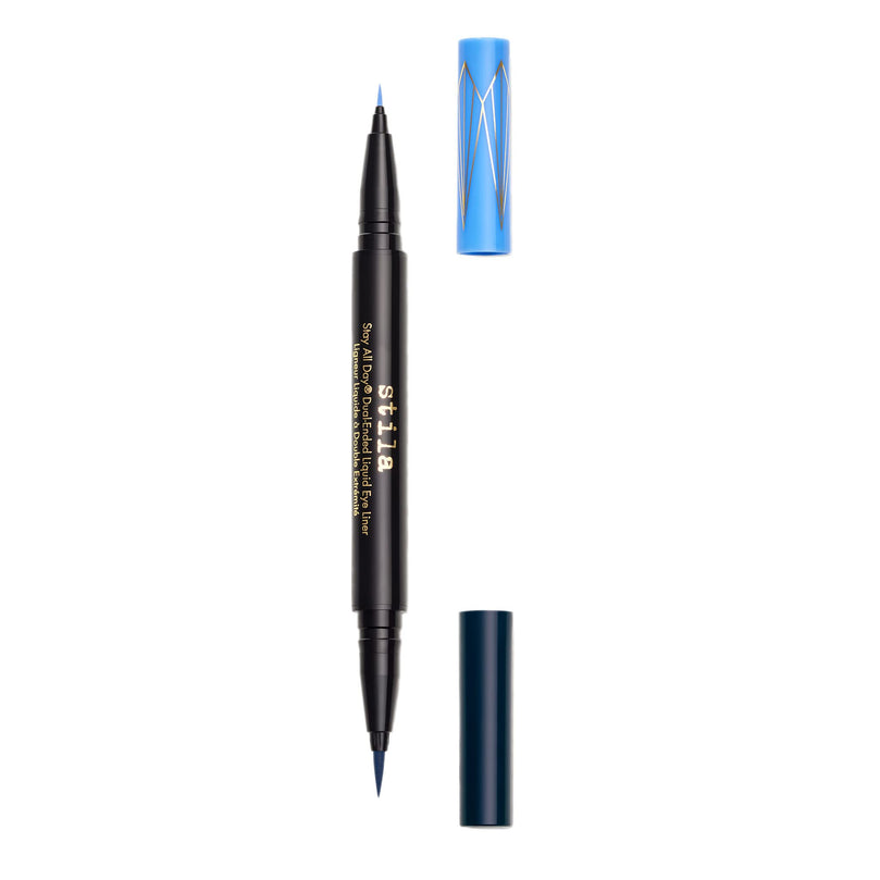 Stila Stay All Day Dual Eye Liner 0.33oz Midnight / Periwinkle New With Box