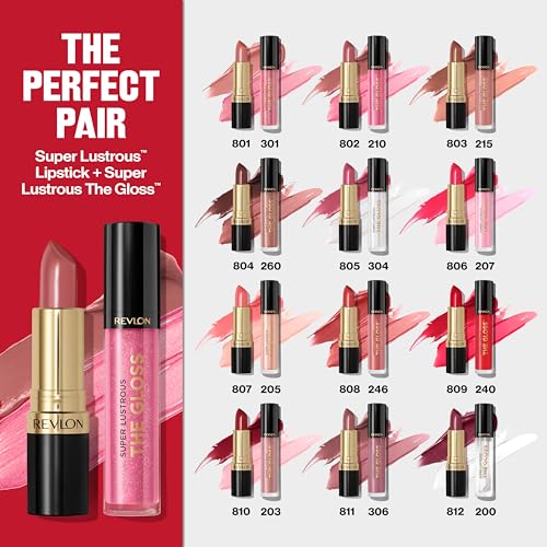 Revlon Super Lustrous Lip Gloss 203 Lean In 0.13 oz