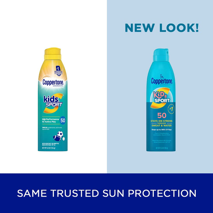 Coppertone SPF#50 Kids Sport Spray 5.5 Ounce