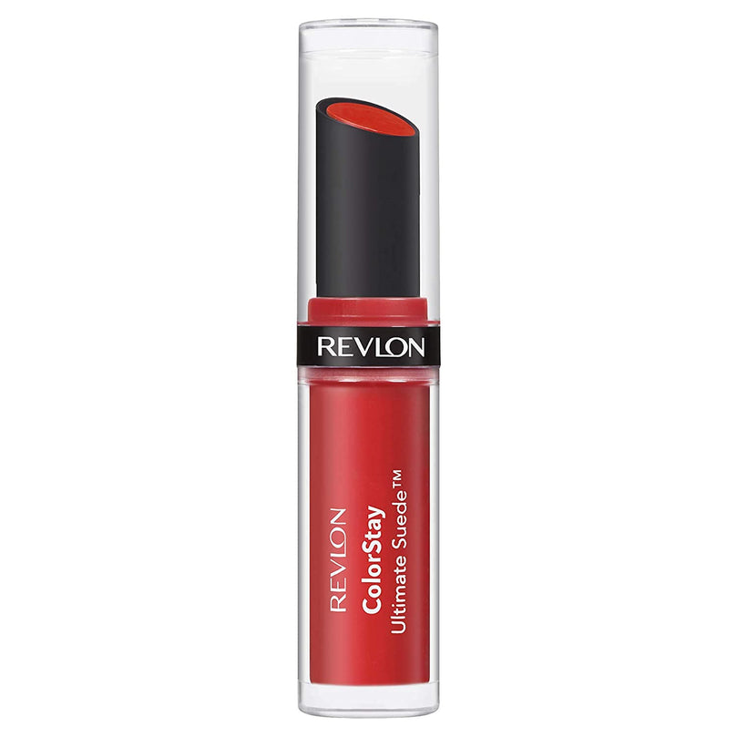 Revlon ColorStay Ultimate Suede Lipstick, Longwear Soft, Ultra-Hydrating High-Impact Lip Color, Formulated with Vitamin E, 093 Boho Chic, 0.048 oz