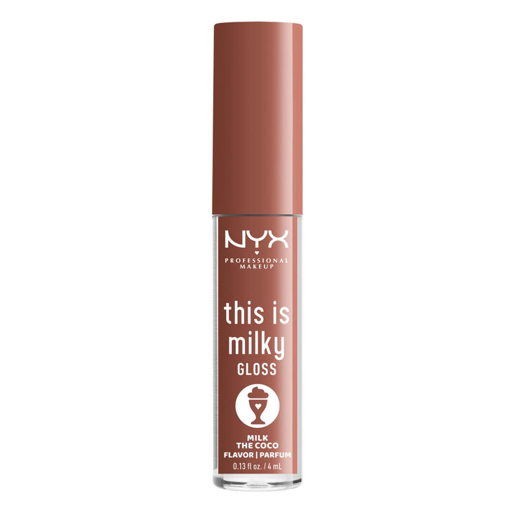 NYX PROFESSIONAL MAKEUP This Is Milky Gloss Lip Gloss - Milk The Coco (Dark Chocolate)
