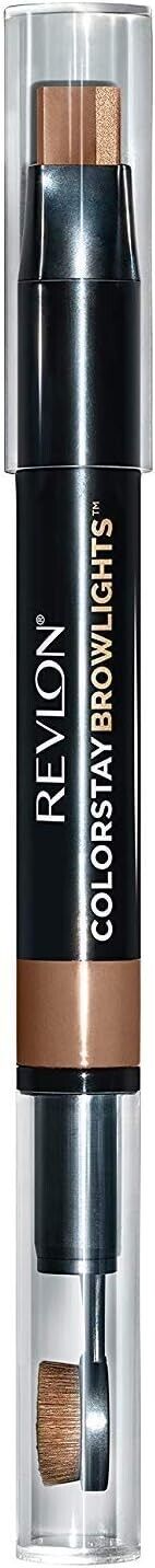 REVLON COLORSTAY BROWLIGHTS EYE BROW PENCIL - SOFT BROWN 402