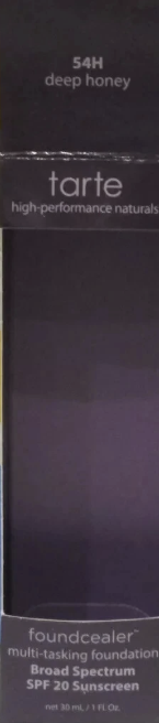 Tarte Babassu Foundcealer Skincare Foundation Broad Spectrum Spf 20 - 54H Deep Honey