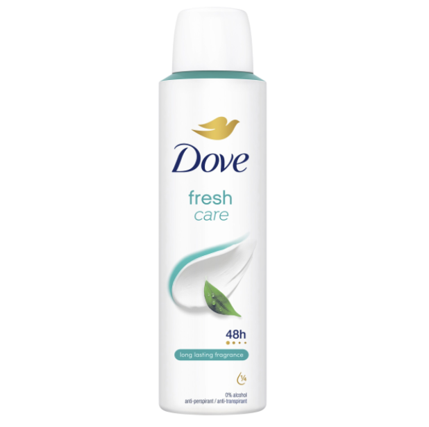 Dove Women Anti Perspirant Aerosol Fresh 150ml (6 PACK)