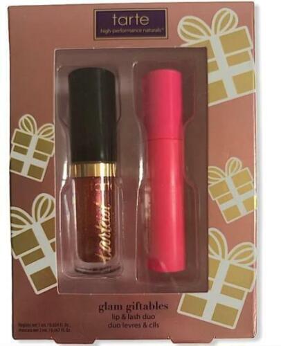 Tarte Glam Giftables Lipgloss Remix & Big Ego Lash Duo Mini Size, On The Go Bnib