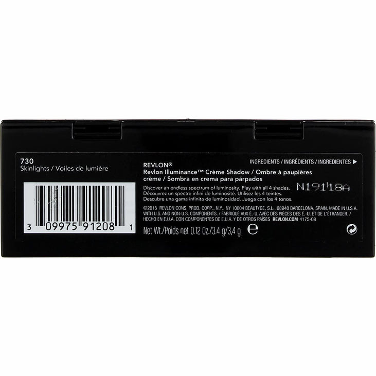 Revlon Illuminance Long Lasting Matte and Shimmer Eyeshadow Quad, 730 Skinlights
