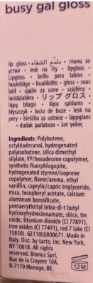 Tarte Busy Gal Gloss Lip gloss, Do It All, 0.4 fl oz