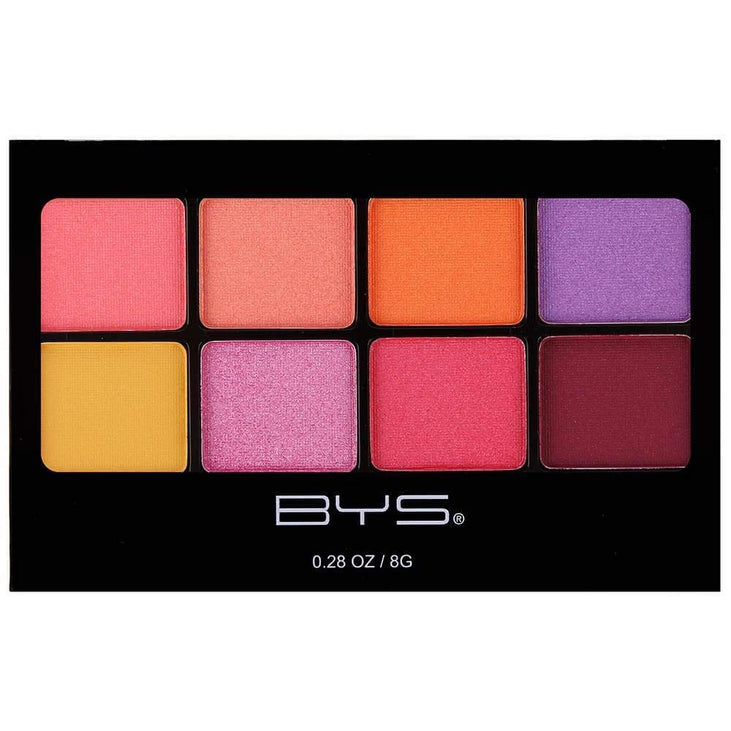 BYS 8pc Eyeshadow Palette (Pop Art Shimmer)