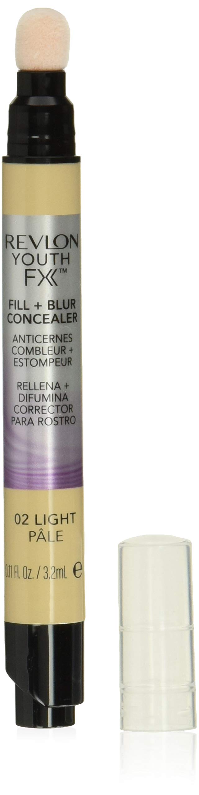 Revlon Youth Fx Fill + Blur Concealer, Light, 0.11 Fluid Ounce
