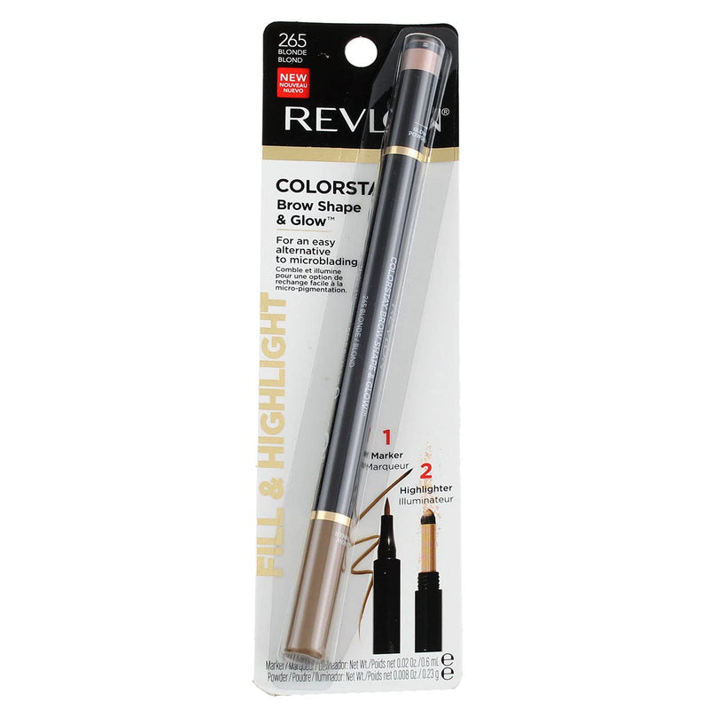 Revlon Colorstay Shape & Glow Eye Brow Marker and Highlighter - Blonde