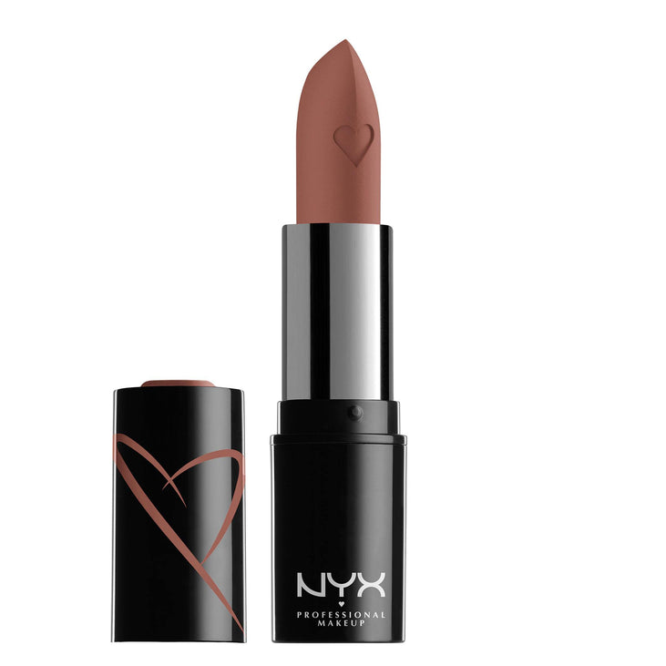 NYX Professional Makeup Shout Loud Hydrating Satin Lipstick with Mango & Shea Butter, Cali