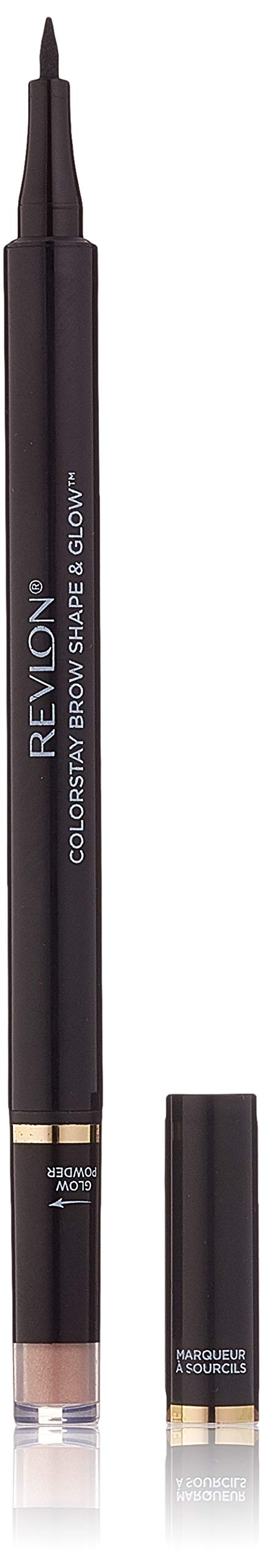 Revlon ColorStay Brow Shape and Glow, Soft Black