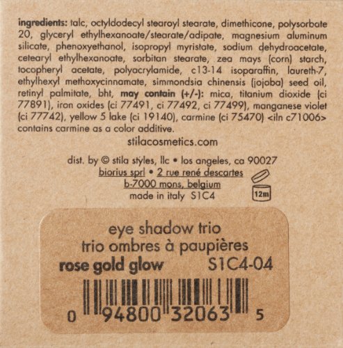 Stila Baked Eyeshadow Trio Champagne Glow