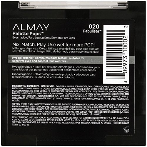 Almay Palette Pops Eyeshadow, Fabulista