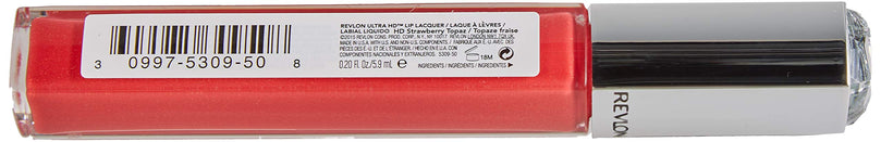 Revlon Ultra HD Lip Lacquer 535 HD Strawberry Topaz 0.20 Fl Oz