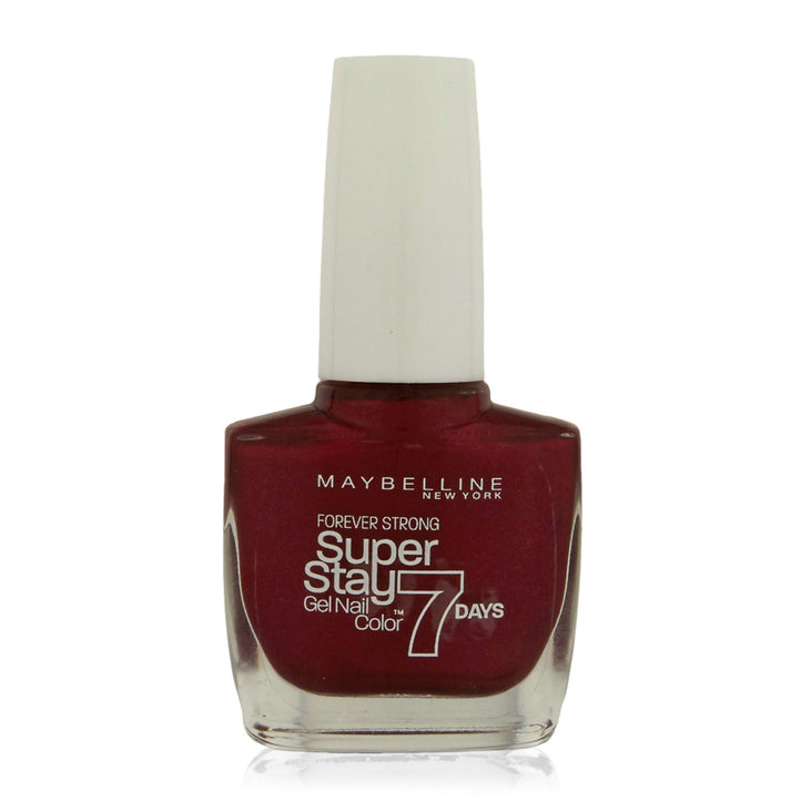 Maybelline Forever Strong Pro Nail Polish Color 09 Volcanic Red 0.33 oz