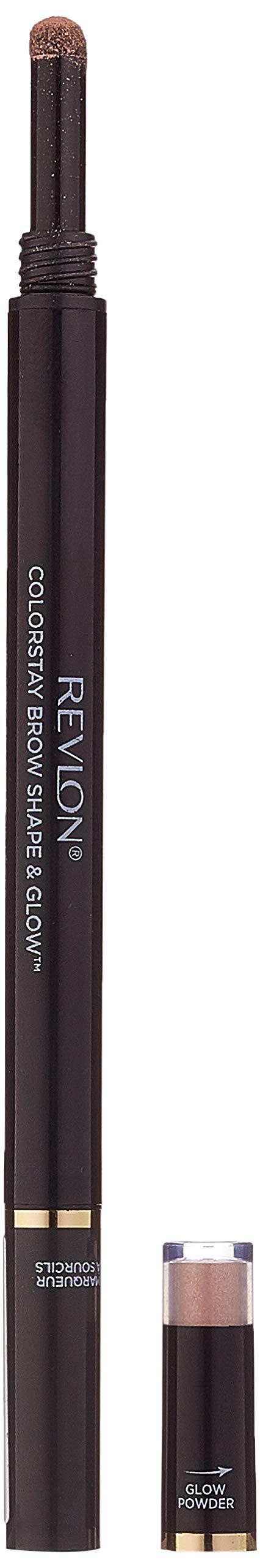 Revlon ColorStay Brow Shape and Glow, Soft Black