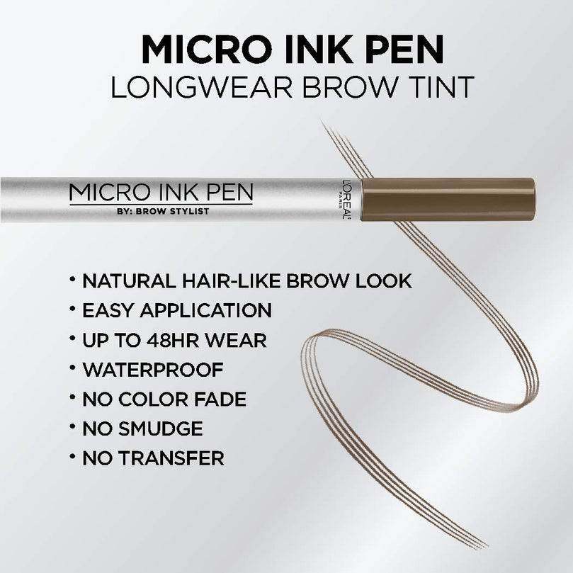 Loreal Paris Micro Ink Pen by Brow Stylist - Brunette #639