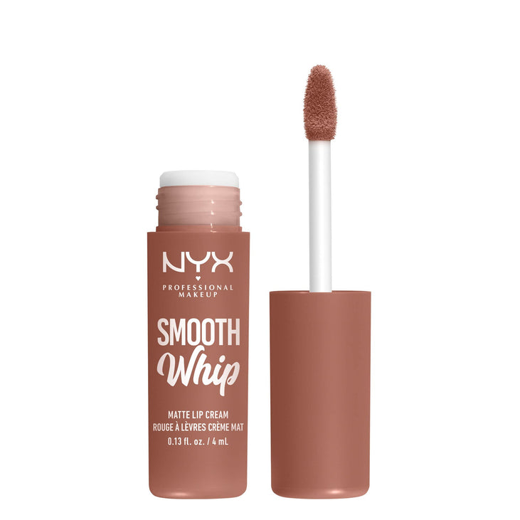 NYX Professional Makeup Smooth Whip Matte Lip Cream, Long Lasting Liquid Lipstick, Pancake Stacks