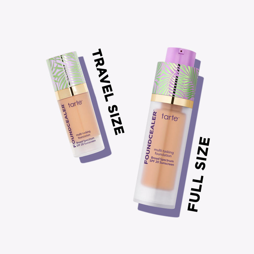 tarte babassu foundcealer skincare foundation SPF 20 22N light neutral Travel Size